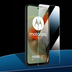 Etui do Motorola Moto G55 5G PANCERNE SLIDE RING CASE + SZKŁO 9H 8