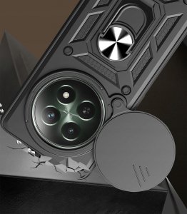 Etui do Realme 12 5G | 12x 5G PANCERNE SLIDE RING CASE + SZKŁO OCHRONNE 9H 2