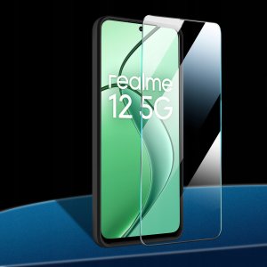 Etui do Realme 12 5G | 12x 5G PANCERNE SLIDE RING CASE + SZKŁO OCHRONNE 9H 4