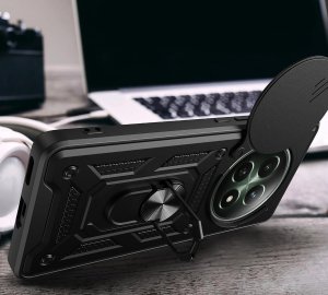 Etui do Realme 12 5G | 12x 5G PANCERNE SLIDE RING CASE + SZKŁO OCHRONNE 9H 5