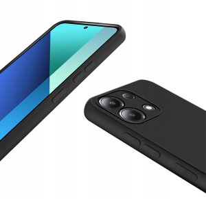 Etui do Xiaomi Redmi Note 13 Pro 4G SILIKON MATT + SZKŁO OCHRONNE 9H 4