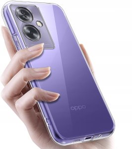 Etui do Oppo A79 5G WZMACNIANE 360 CLEAR + Szkło 9H 5