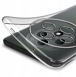 Etui do Oppo Reno 12 F 5G | 12 FS 5G WZMACNIANE 360 CLEAR + Szkło 9H 6