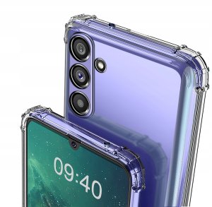 Etui do Samsung Galaxy M34 5G ANTI-SHOCK CLEAR CASE + Szkło OCHRONNE 9H 8