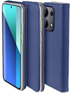 Etui do Xiaomi Redmi Note 13 Pro 4G SMART MAGNET CASE PORTFEL + SZKŁO 9H 6