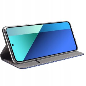 Etui do Xiaomi Redmi Note 13 Pro 4G SMART MAGNET CASE PORTFEL + SZKŁO 9H 7