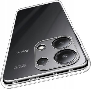Etui do Xiaomi Redmi Note 13 Pro 4G WZMACNIANE 360 CLEAR + Szkło 9H 3