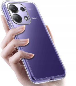 Etui do Xiaomi Redmi Note 13 Pro 4G WZMACNIANE 360 CLEAR + Szkło 9H 5