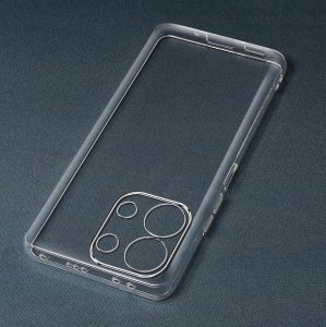 Etui do Xiaomi Redmi Note 13 Pro 4G WZMACNIANE 360 CLEAR + Szkło 9H 6