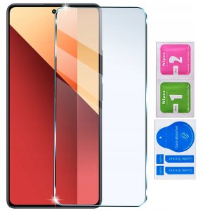 Etui do Xiaomi Redmi Note 13 Pro 4G WZMACNIANE 360 CLEAR + Szkło 9H 8
