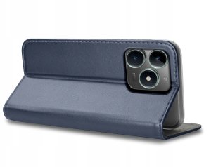 krainaGSM ETUI SKÓRZANE do Realme C61 | C63 MAGNETYCZNE BOOK CASE TOKRA SZKŁO 9H 3