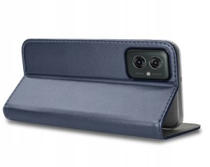 krainaGSM ETUI SKÓRZANE do MOTOROLA MOTO G55 5G MAGNETYCZNE BOOK CASE TOKRA SZKŁO 9H 3