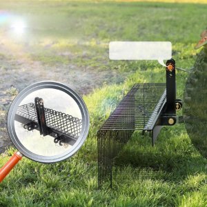 Wertykulator do trawy 152cm 21 zębów stalowych do ciągnika ogród trawnik 6