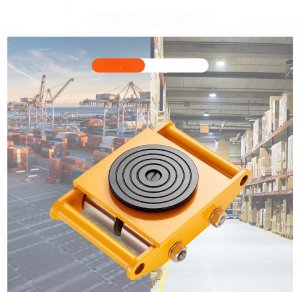 Vevor Wózki Rolki Transportowe do Ciężkich Ładunków 4 Sztuki 5