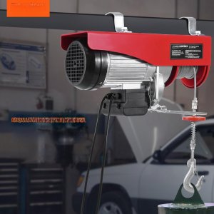 Wyciągarka Elektryczna Łańcuchowa Podnośnik Warsztat 1200 kg 230V Pilot 2