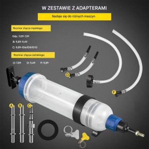 Wysysarka Ekstraktor do Zmiany Oleju 1,5 L 3