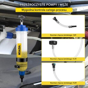 Wysysarka Ekstraktor do Zmiany Oleju 1,5 L 5