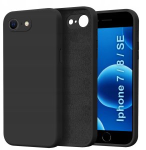 Etui do Apple iPhone 7 | 8| SE CASE Silicone ELASTYCZNE + Szkło OCHRONNE 9H 2