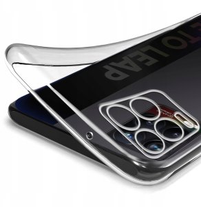 Etui do Realme 8 | 8 Pro WZMACNIANE CLEAR CASE 2MM + Szkło 9H 5