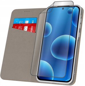 krainaGSM Etui z klapką do Motorola Edge 60 | 60 Fusion Zamykane Futerał + Folia 2