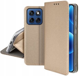krainaGSM Etui z klapką do Motorola Edge 60 | 60 Fusion Zamykane Futerał + Folia 5