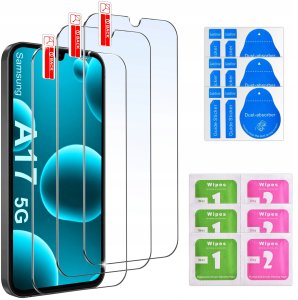 krainaGSM Etui PANCERNE Wzmacniane do Samsung A17 5G ANTI-SHOCK CLEAR CASE + 3x SZKŁO 7