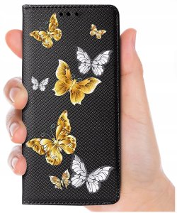 Etui do Honor 400 MAGNET WZORY CASE PORTFEL + SZKŁO 9H 5