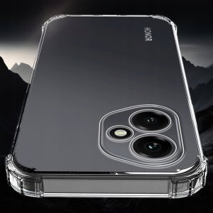 Etui do Honor 400 PANCERNE CASE SILICON GUMOWE SLIM + SZKŁO 9H 5