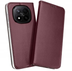 krainaGSM ETUI SKÓRZANE do Xiaomi Redmi Note 14 Pro |Pro+ 5G MAGNETYCZNE TOKRA +FOLIA 4