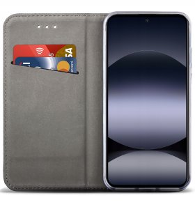 ETUI SKÓRZANE do Xiaomi Redmi Note 14 Pro |Pro+ 5G MAGNETYCZNE TOKRA +FOLIA 5