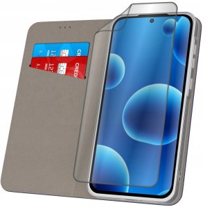 krainaGSM Etui z klapką do Motorola Edge 60 | 60 Fusion Zamykane Futerał + Folia 2