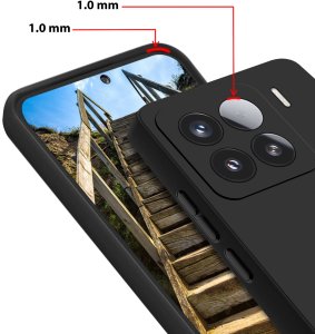 Etui do Xiaomi 15 Pro CASE Gumowe CZARNE Matowe Silikon Slim + SZKŁO 3