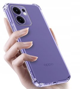 ZESTAW Etui do Oppo Reno 13 FS 5G | F 5G ANTI-SHOCK CLEAR 3 SZTUKI SZKŁO 3