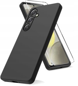 Etui do Samsung Galaxy S24 CASE MATT PLECKI MATOWE SOFT + SZKŁO 9H 2