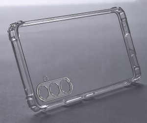 Etui do Samsung Galaxy M55 5G ANTI-SHOCK CLEAR CASE + Szkło OCHRONNE 9H 6