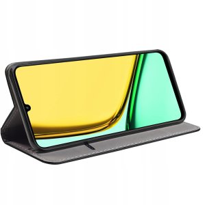 krainaGSM Etui do Realme C61 | C63 SMART MAGNET CASE PORTFEL + SZKŁO OCHRONNE 9H 7