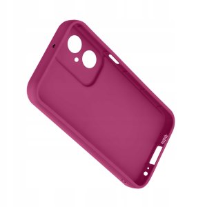 krainaGSM Etui do Motorola Moto G55 5G silikonowe MATOWE + Szkło ochronne na ekran 9H 4