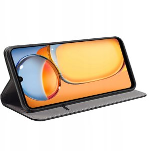krainaGSM Etui do Xiaomi Redmi 13C | Poco C65 SMART MAGNET CASE PORTFEL + SZKŁO 9H 8