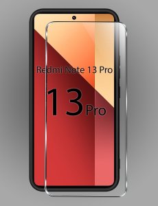 Etui do Xiaomi Redmi Note 13 Pro 4G PANCERNE SLIDE RING CASE + SZKŁO 9H 4