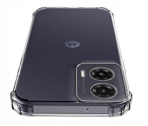 krainaGSM ZESTAW Etui do Motorola G35 5G ANTI-SHOCK CLEAR WZMACNIANE +3 SZTUKI SZKŁO 4