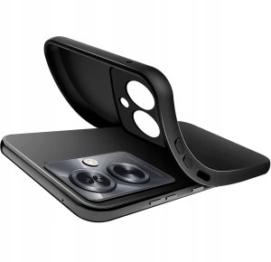 Etui do Oppo A79 5G CASE SOFT MATT PLECKI + SZKŁO OCHRONNE 9H 3
