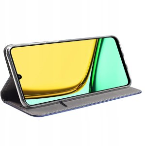 krainaGSM Etui do Realme C61 | C63 SMART MAGNET CASE PORTFEL + SZKŁO OCHRONNE 9H 6
