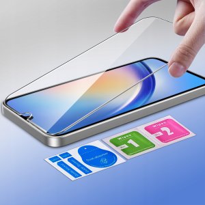 krainaGSM ETUI Z KLAPKĄ do Samsung A34 5G Zamykane, Magnetyczne Kabura + Szkło 4