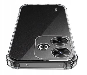 Etui do Xiaomi Redmi 13 4G ANTI-SHOCK CLEAR CASE + Szkło OCHRONNE 9H 2