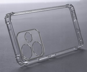 Etui do Xiaomi Redmi 13 4G ANTI-SHOCK CLEAR CASE + Szkło OCHRONNE 9H 6