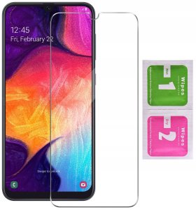 ETUI do Samsung A50 | SKÓRZANE PORTFEL BOOK TOKRA CASE CLASSIC + SZKŁO 5