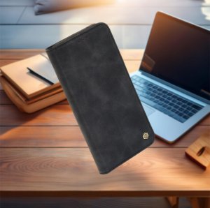 ETUI do Xiaomi Redmi Note 13 Pro 5G | SKÓRZANE PORTFEL BOOK CASE + Szkło 9H 6