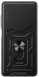 krainaGSM Etui do Xiaomi Redmi A4 PANCERNE SLIDE RING CASE + SZKŁO 9H 7