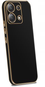 Etui do Xiaomi Redmi Note 13 | 13 4G GOLD GLAMOUR + Szkło OCHRONNE 9H 8