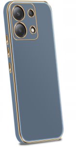Etui do Xiaomi Redmi Note 13 Pro 4G GOLD GLAMOUR + Szkło OCHRONNE 9H 8
